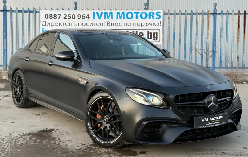 Mercedes-Benz E 63 AMG S* EDITION ONE* CARBON* CERAMIC* VIRTUAL* , снимка 1 - Автомобили и джипове - 49136002