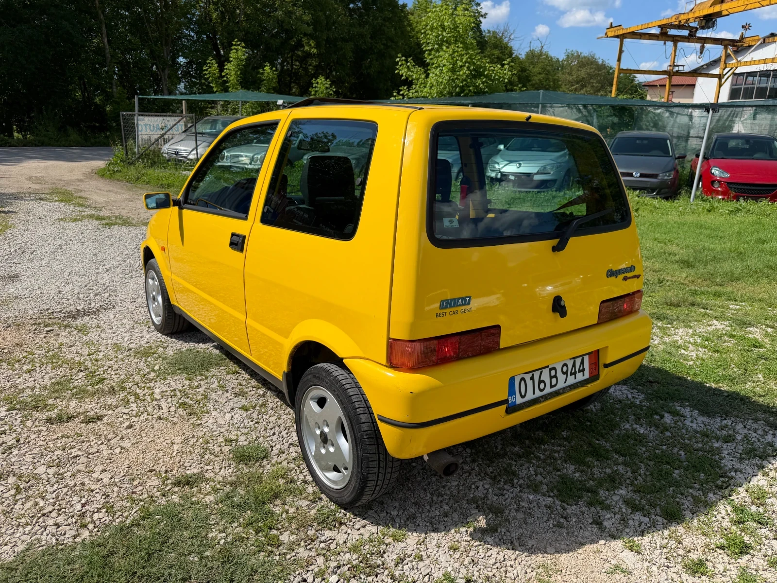Fiat Cinquecento 1.1 Sporting / 131 700 km., снимка 7 - Автомобили и джипове - 54691492