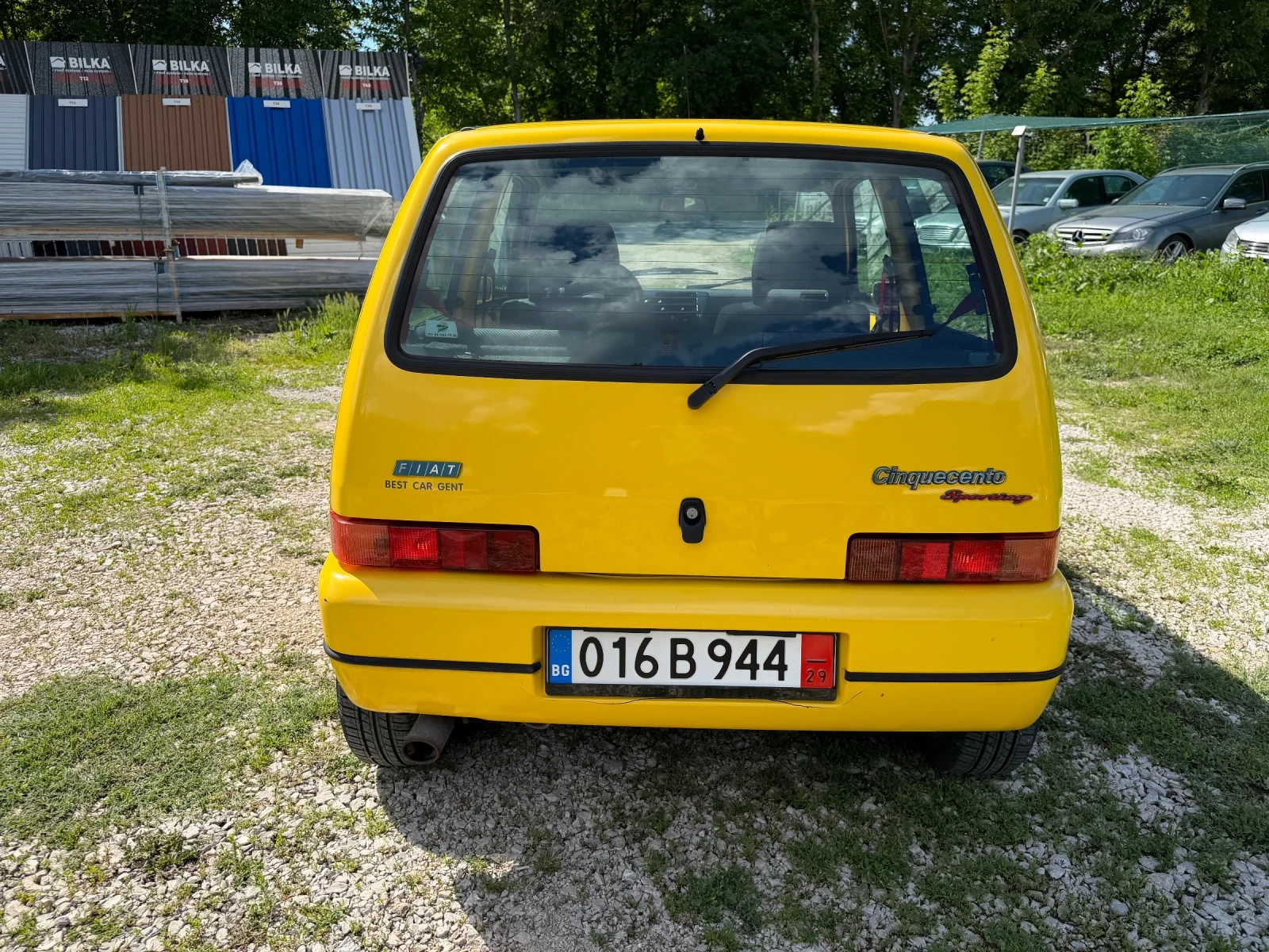 Fiat Cinquecento 1.1 Sporting / 131 700 km., снимка 6 - Автомобили и джипове - 54691492