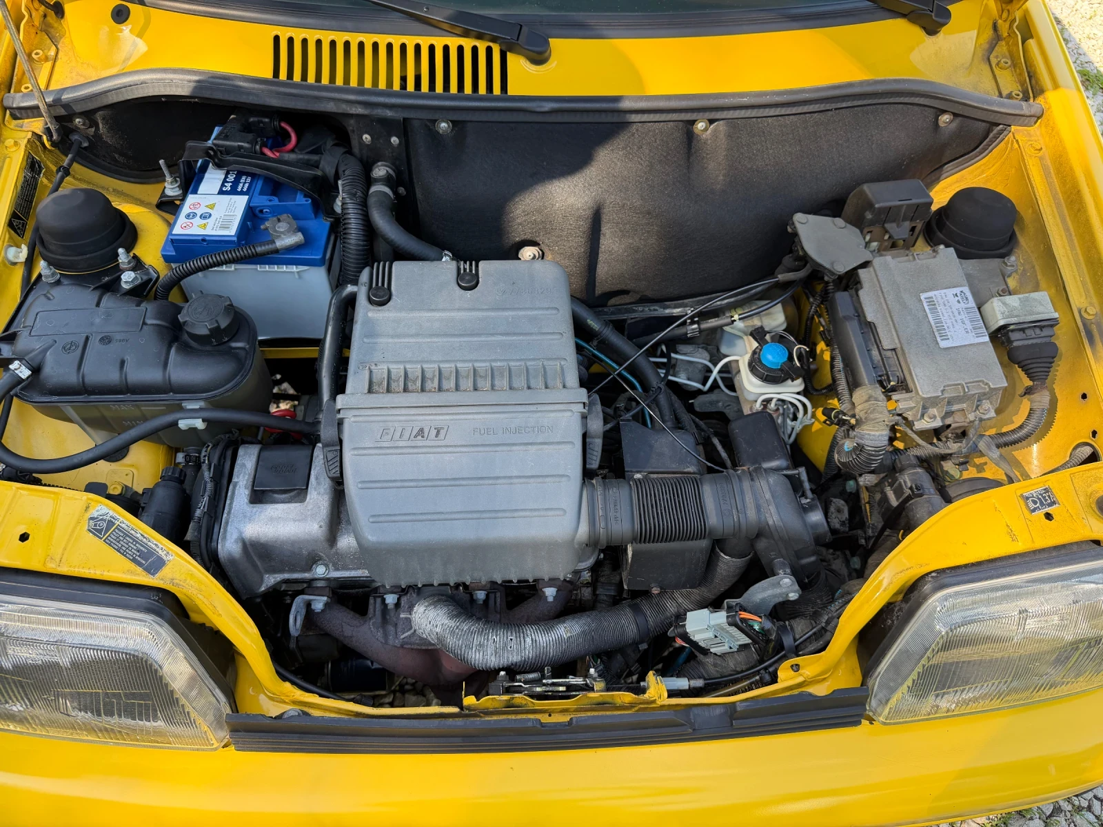 Fiat Cinquecento 1.1 Sporting / 131 700 km., снимка 9 - Автомобили и джипове - 54691492