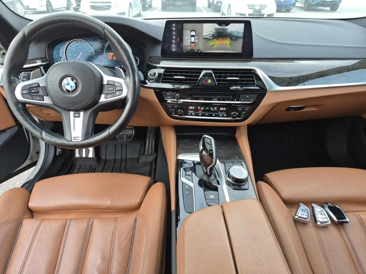 BMW 540 М пак* 360* H&K* HeadUp* , снимка 9 - Автомобили и джипове - 56081962