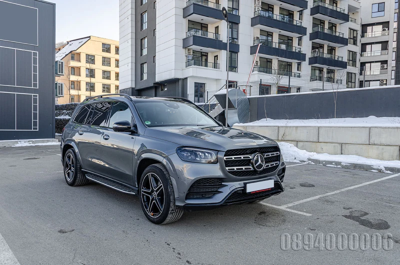 Mercedes-Benz GLS 400 4M 2xAMG 3xTV PANORAMA ОБДУХВАНЕ ПЕЧКА, снимка 1 - Автомобили и джипове - 49227218