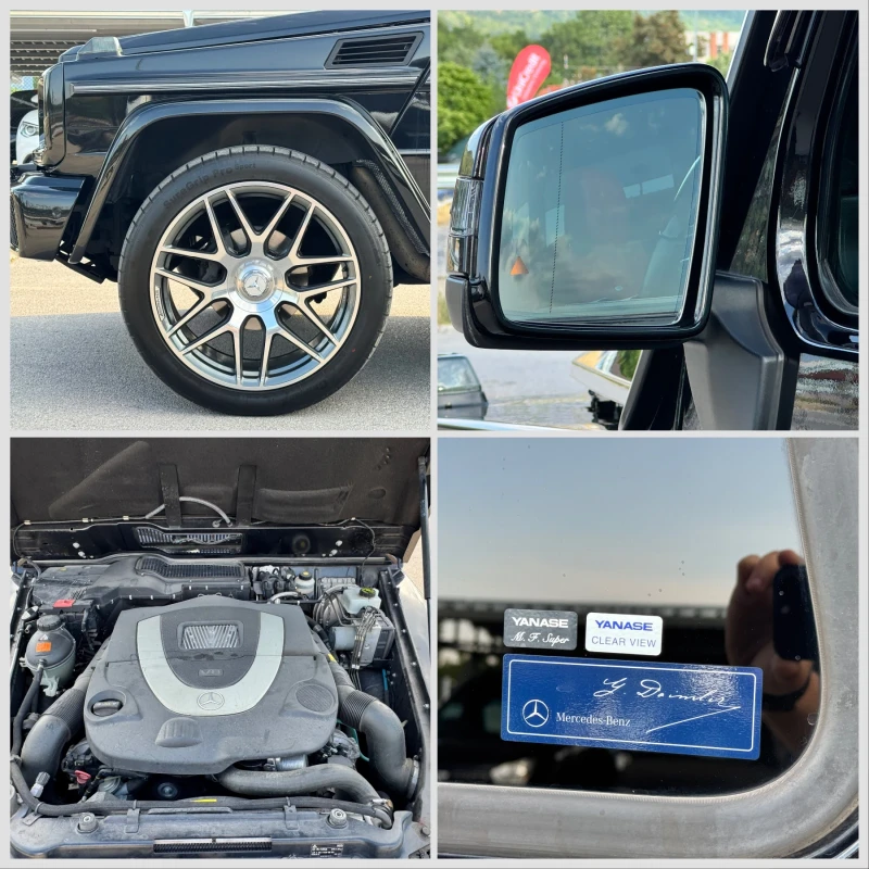 Mercedes-Benz G 55 AMG 5.5AMG 388k.с. , снимка 14 - Автомобили и джипове - 51096719