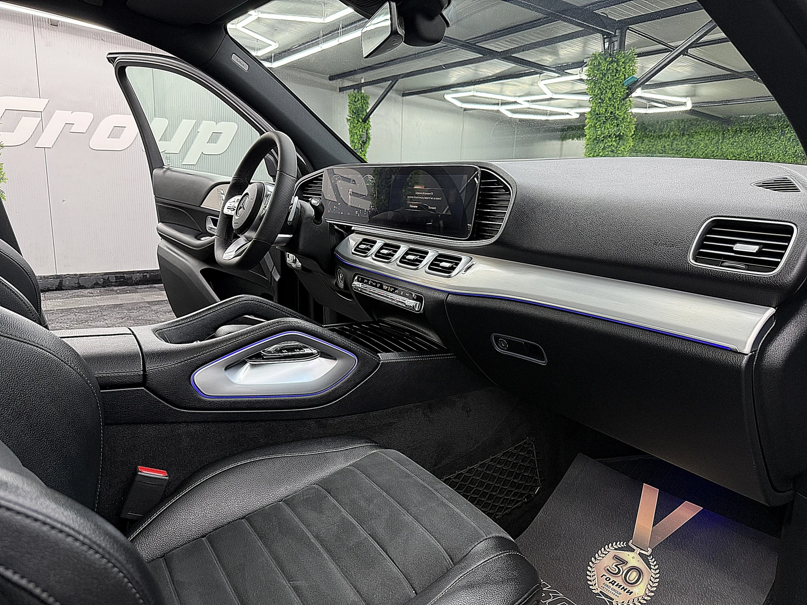 Mercedes-Benz GLE 350 AMG-Line/PANORAMA/GERMANY/СОБСТВЕН ЛИЗИНГ, снимка 13 - Автомобили и джипове - 55260018