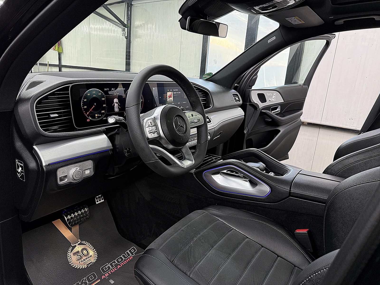 Mercedes-Benz GLE 350 AMG-Line/PANORAMA/GERMANY/СОБСТВЕН ЛИЗИНГ, снимка 14 - Автомобили и джипове - 55260018