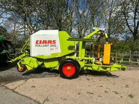 Балировачка Claas Rollant 255 с фолираща машина , снимка 1 - Селскостопанска техника - 43596495