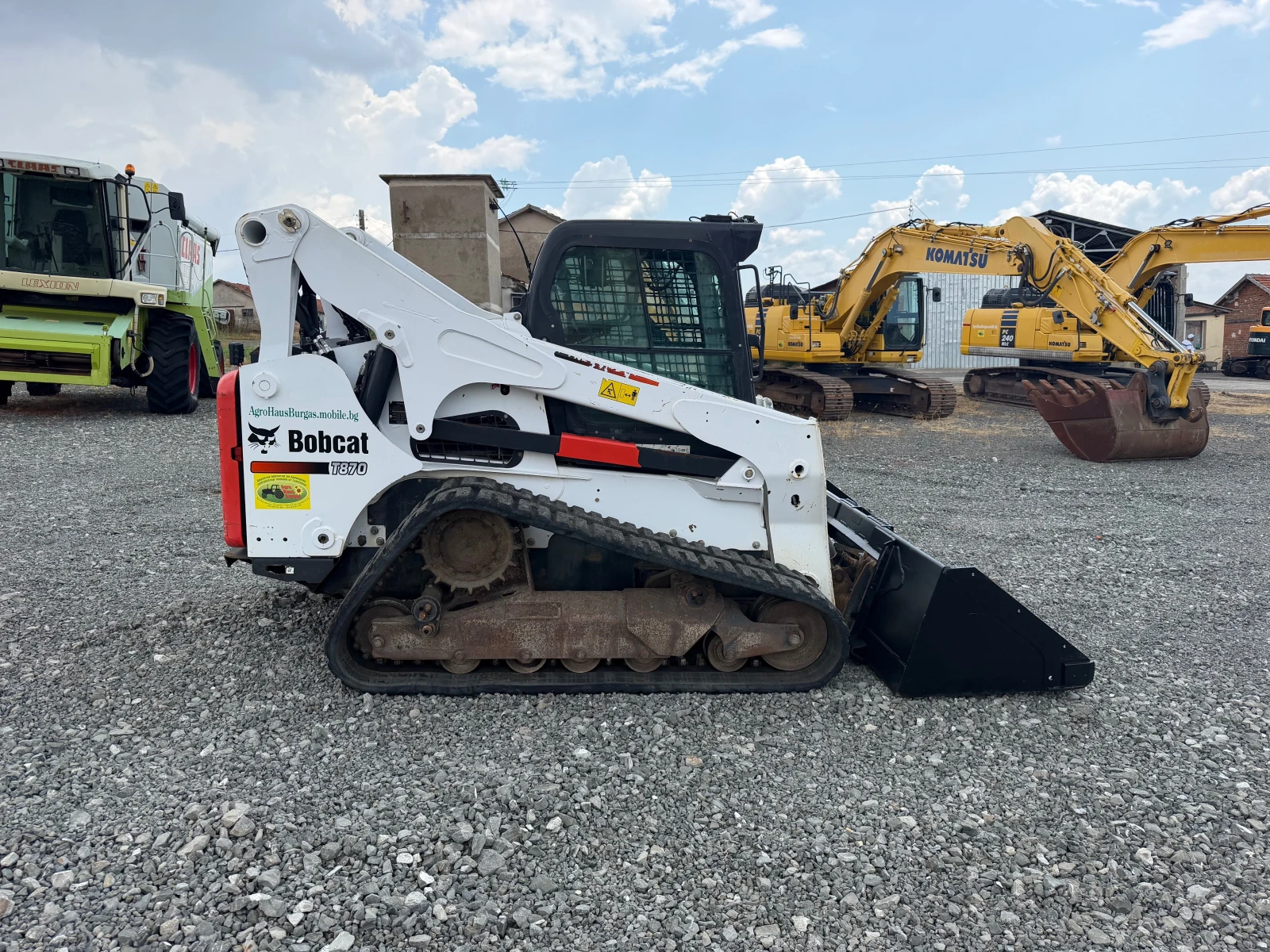 Мини челни товарачи Bobcat T870 HF ЛИЗИНГ, снимка 8 - Индустриална техника - 54220367