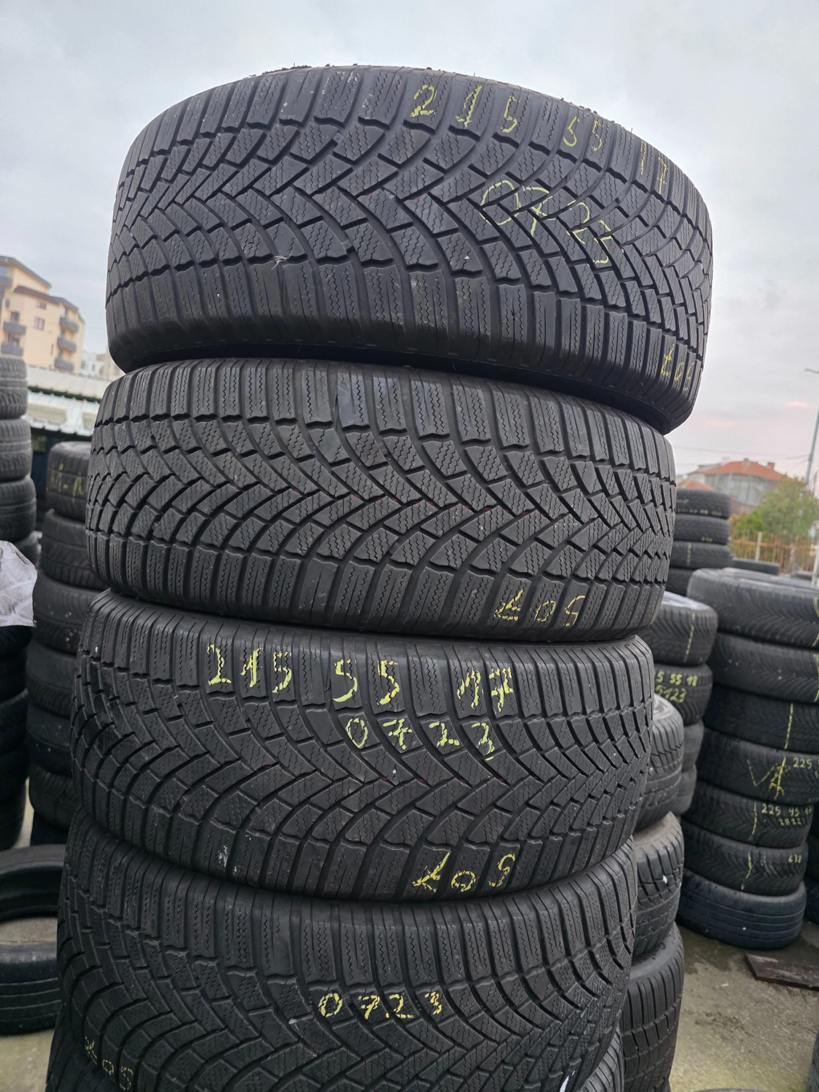 Гуми Зимни 215/55R17, снимка 5 - Гуми и джанти - 54735106