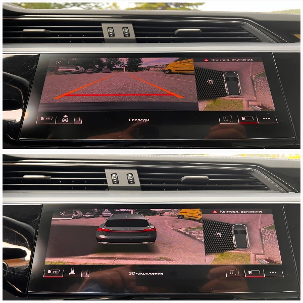 Audi E-Tron 55-95kWh B&O Панорама Head-up Carplay Cam360   , снимка 13 - Автомобили и джипове - 55306738