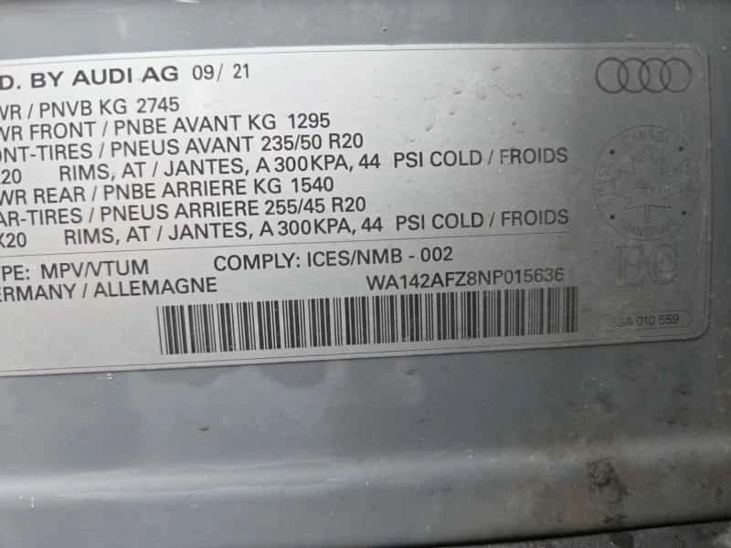 Audi E-Tron TECHNIK / 360 / Sonos / Carfax , снимка 5 - Автомобили и джипове - 56439610