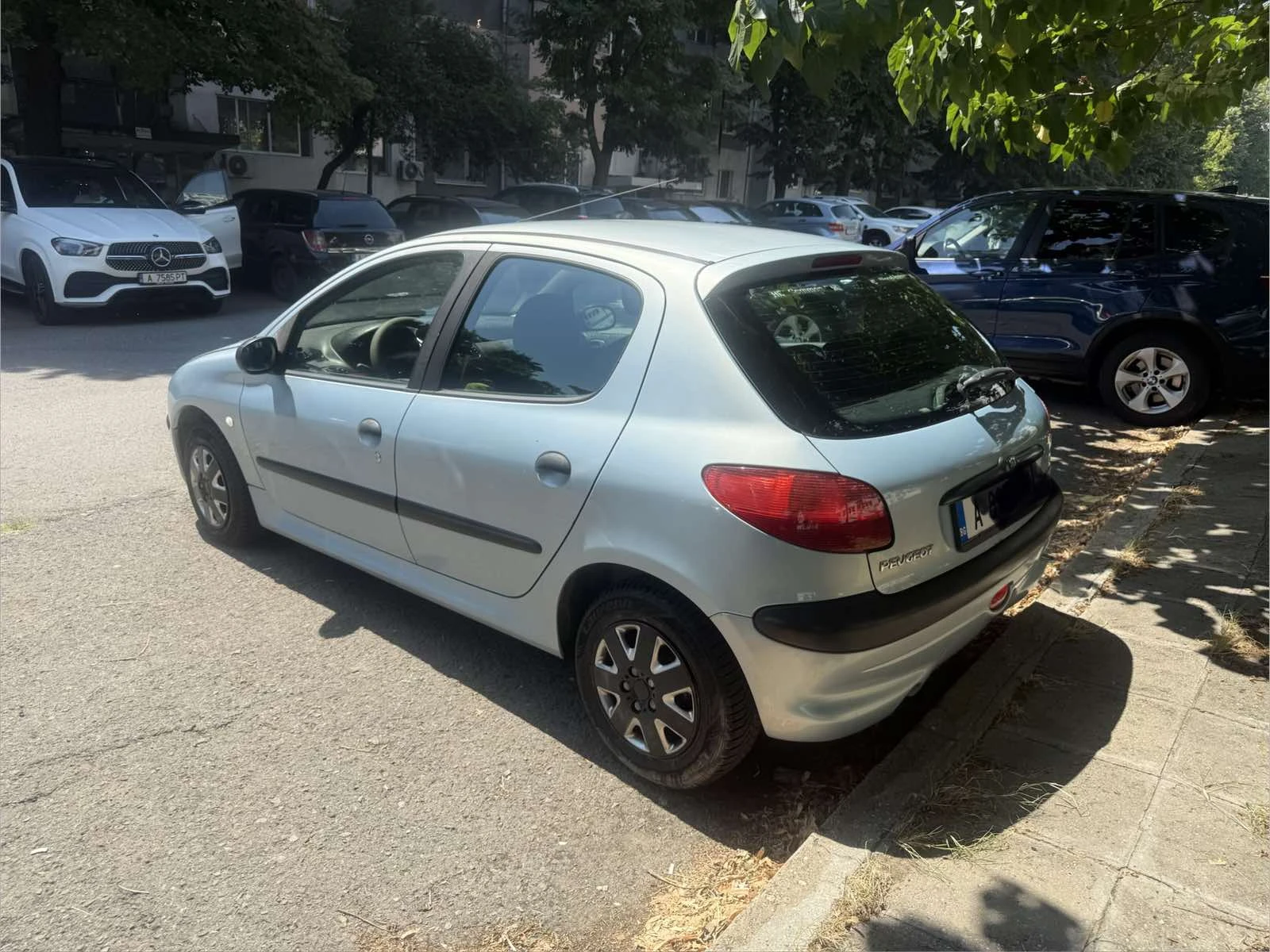 Peugeot 206 1.4HDI/Климатик/, снимка 4 - Автомобили и джипове - 55768848