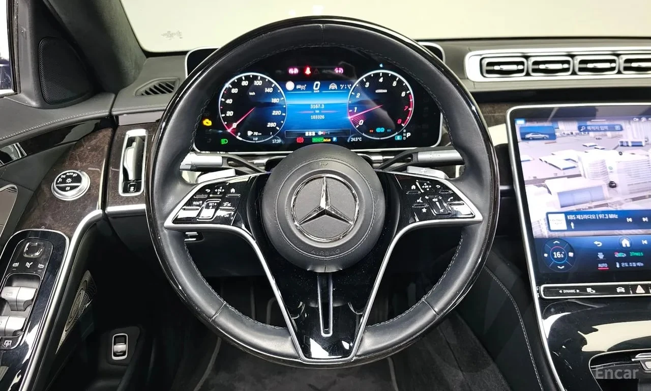 Mercedes-Benz S 580 LONG /ОБДУХВАНЕ/ПАНОРАМА/ДИСТРОНИК/360, снимка 13 - Автомобили и джипове - 55941145
