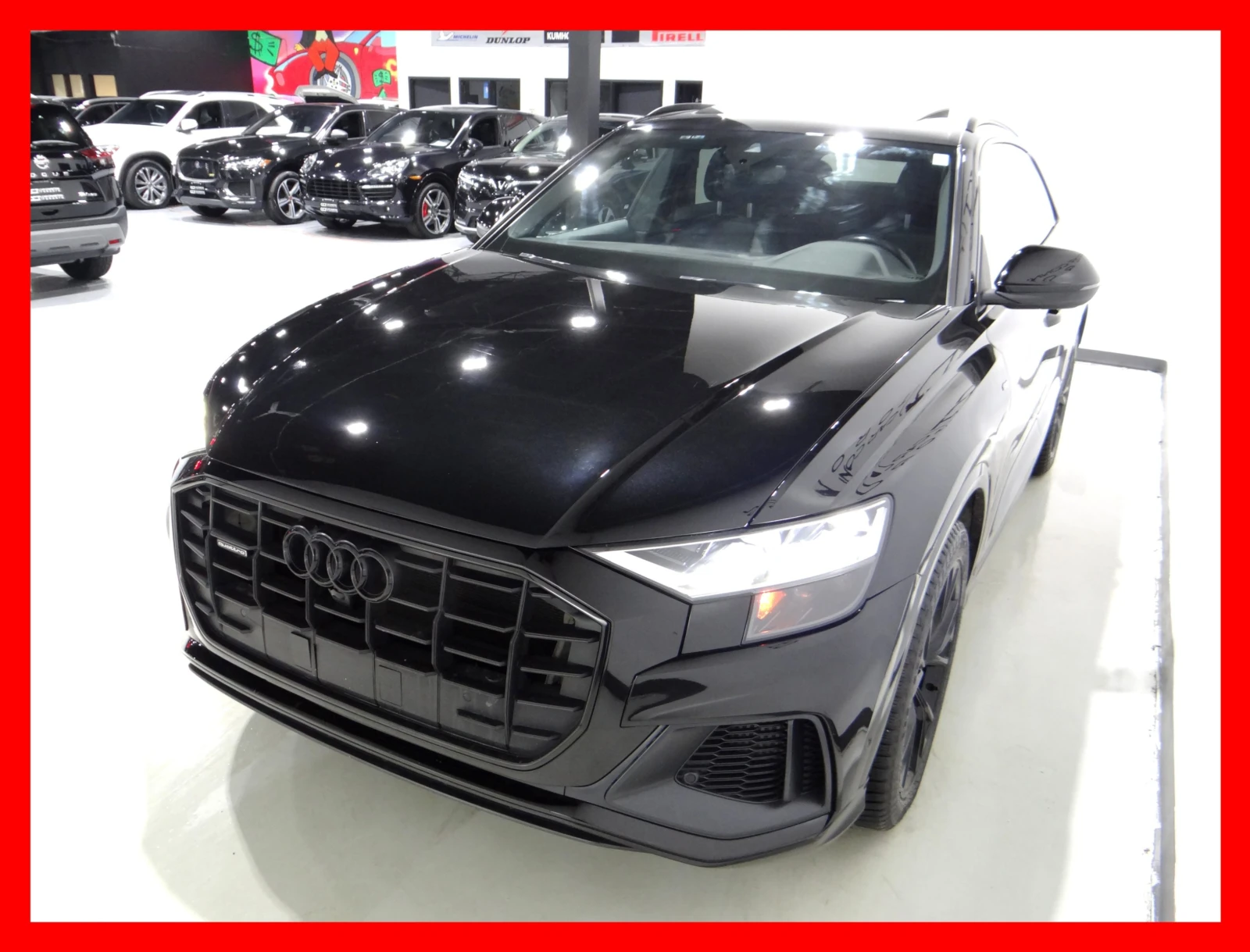 Audi Q8 S-LINE / BLACK OPTICS / 360 / B&O / ОБДУХ / PANO, снимка 6 - Автомобили и джипове - 54691155