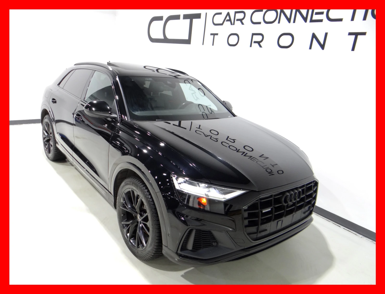 Audi Q8 S-LINE / BLACK OPTICS / 360 / B&O / ОБДУХ / PANO, снимка 2 - Автомобили и джипове - 54691155