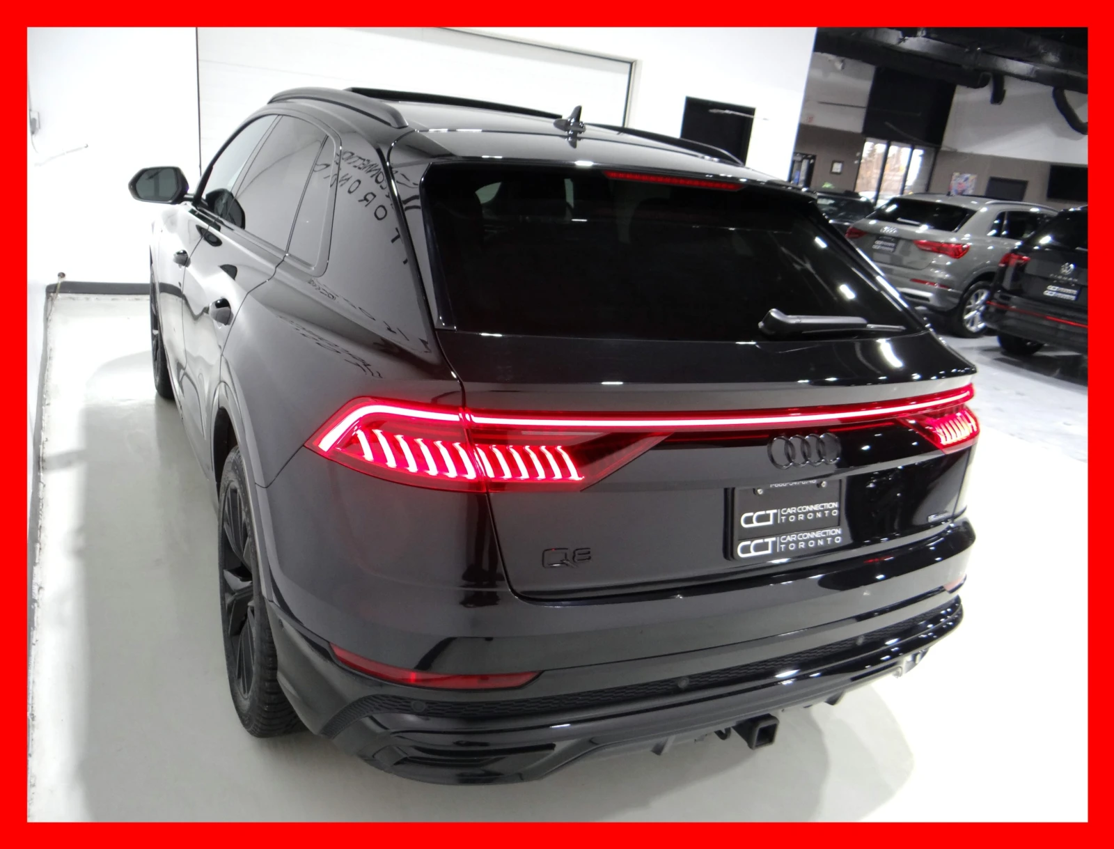 Audi Q8 S-LINE / BLACK OPTICS / 360 / B&O / ОБДУХ / PANO, снимка 5 - Автомобили и джипове - 54691155