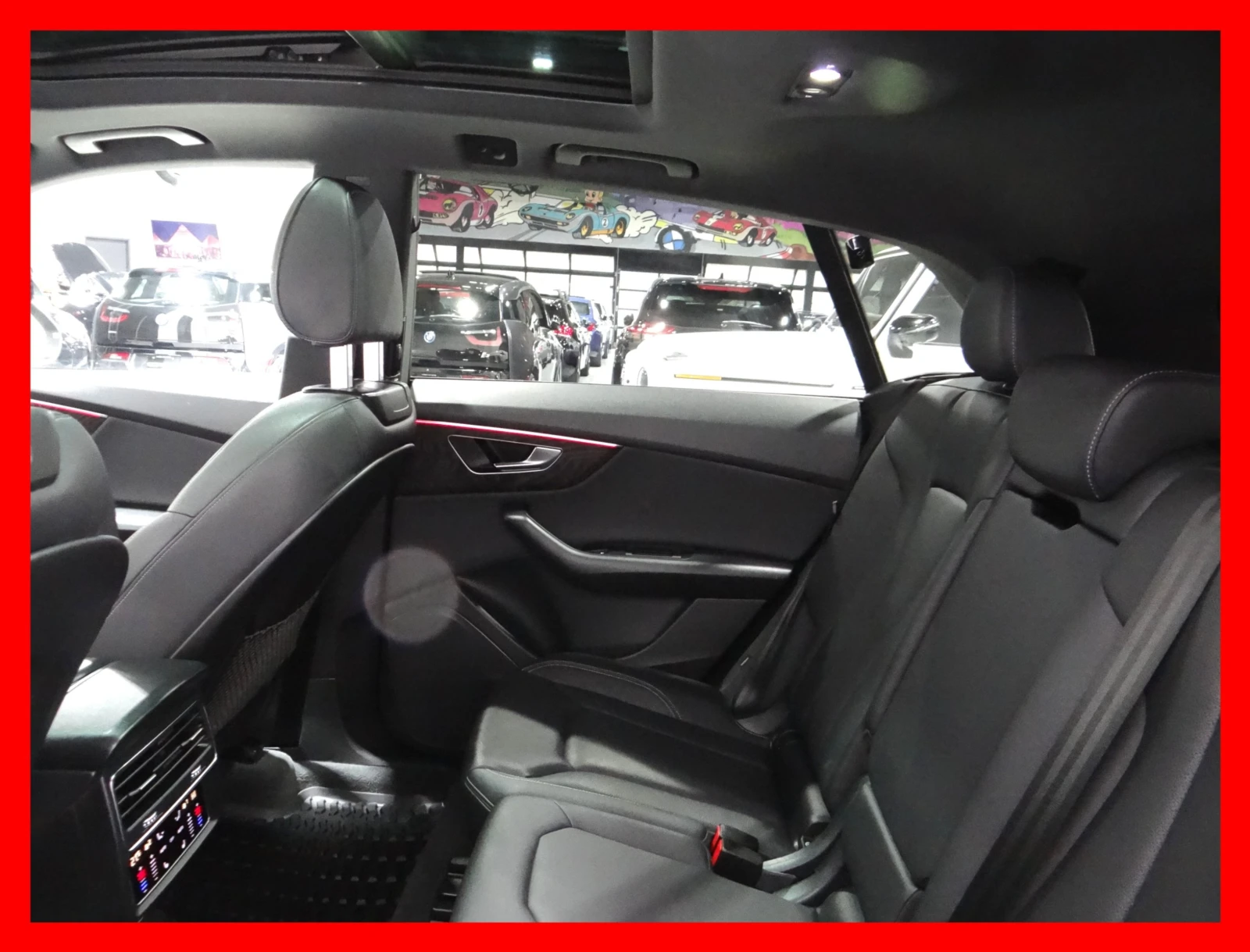 Audi Q8 S-LINE / BLACK OPTICS / 360 / B&O / ОБДУХ / PANO, снимка 15 - Автомобили и джипове - 54691155