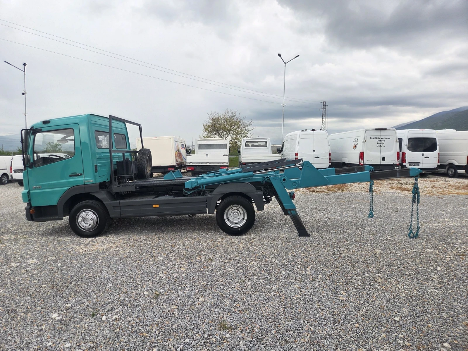 Mercedes-Benz Atego 816, КОНТЕИНЕРОВОЗ, ЕВРО 5, снимка 2 - Камиони - 54361779