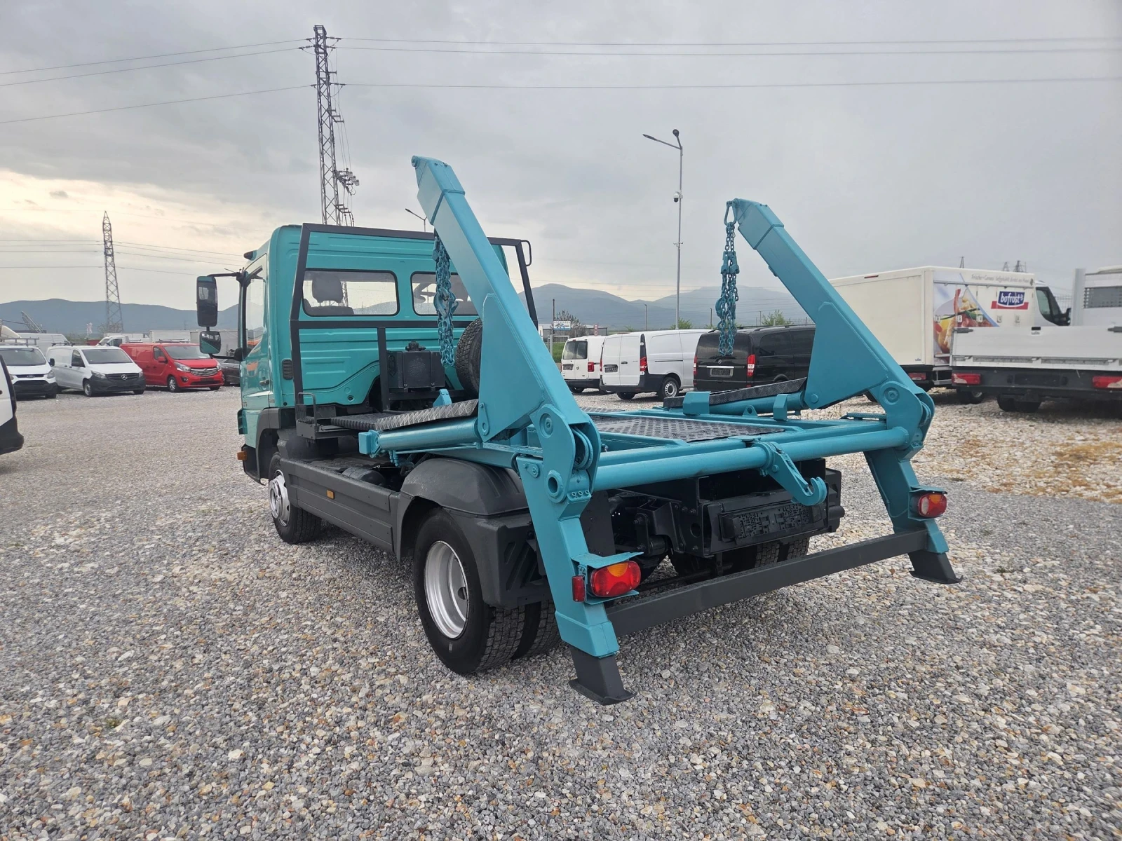 Mercedes-Benz Atego 816, КОНТЕИНЕРОВОЗ, ЕВРО 5, снимка 12 - Камиони - 54361779