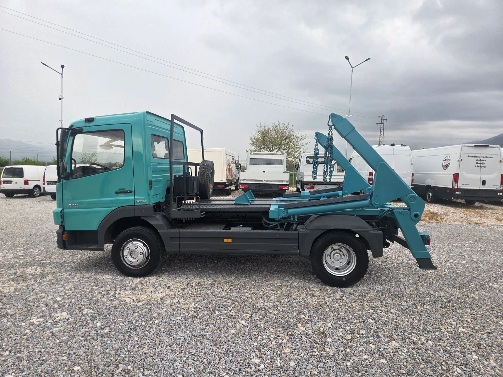 Mercedes-Benz Atego 816, КОНТЕИНЕРОВОЗ, ЕВРО 5, снимка 15 - Камиони - 54361779