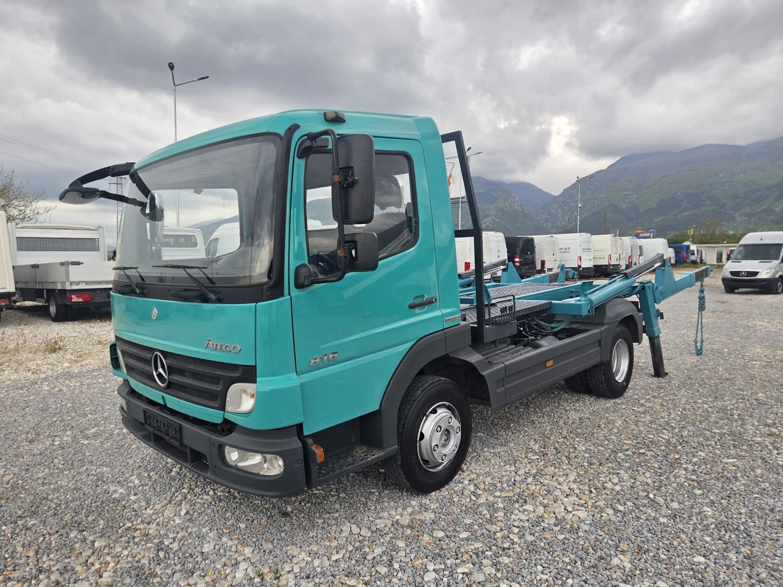 Mercedes-Benz Atego 816, КОНТЕИНЕРОВОЗ, ЕВРО 5
