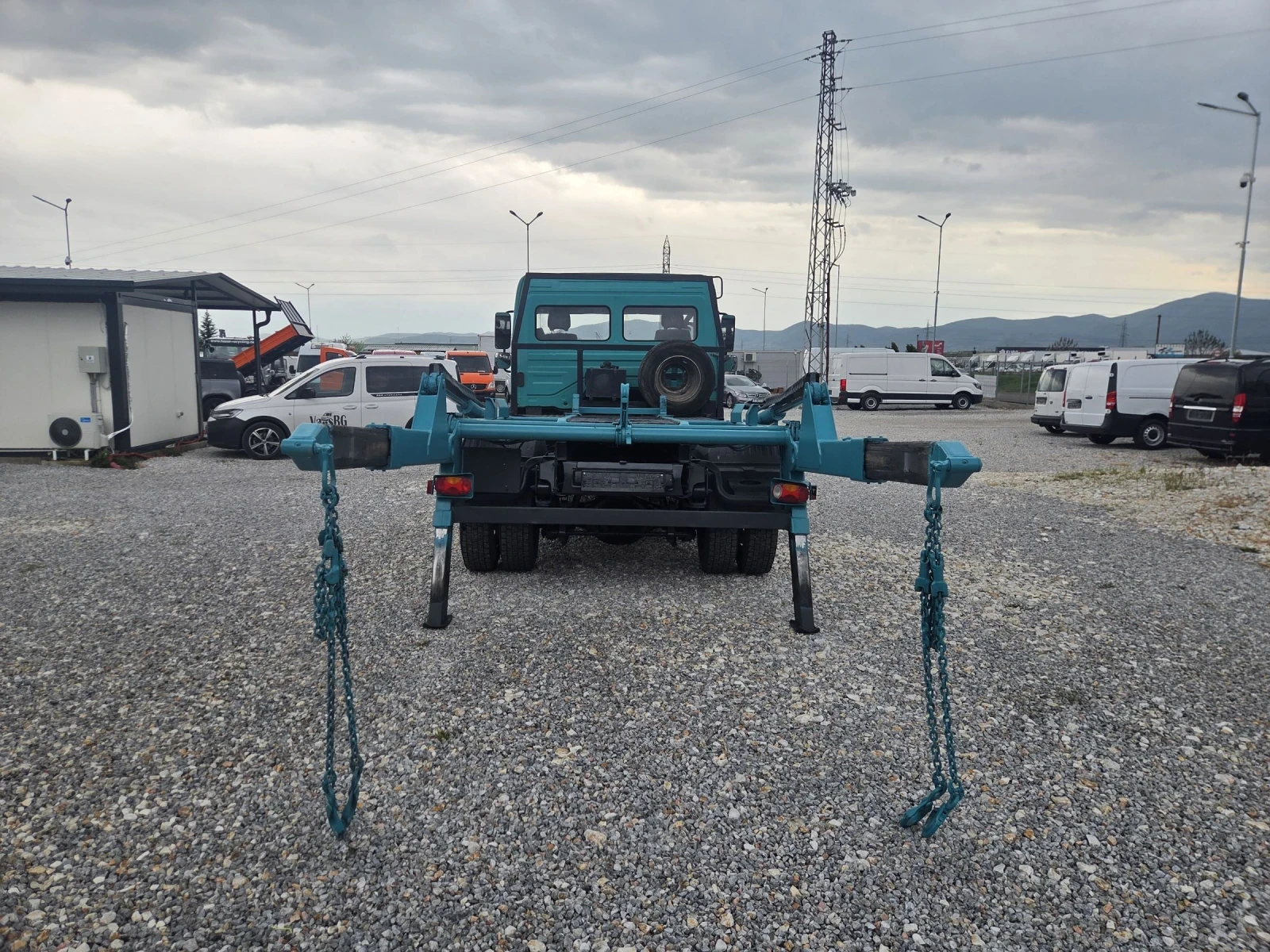 Mercedes-Benz Atego 816, КОНТЕИНЕРОВОЗ, ЕВРО 5, снимка 4 - Камиони - 54361779