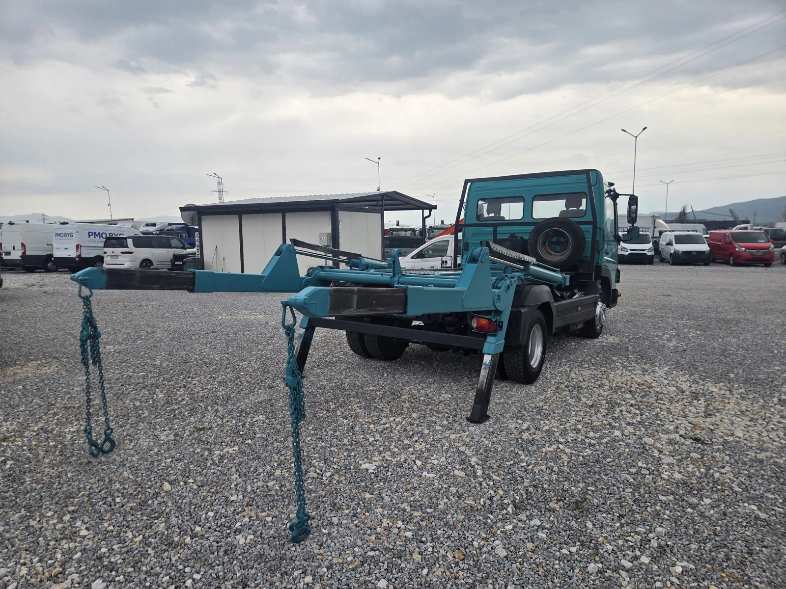 Mercedes-Benz Atego 816, КОНТЕИНЕРОВОЗ, ЕВРО 5, снимка 5 - Камиони - 54361779