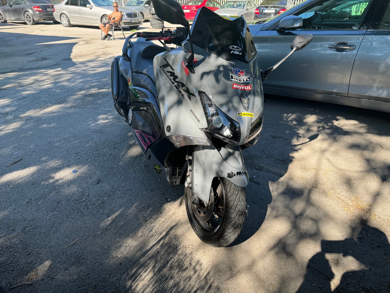 Yamaha T-max 530 ABS MALLOSI FACE CARBON 2015G 