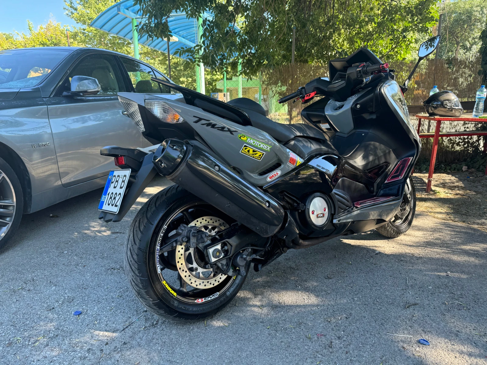 Yamaha T-max 530 ABS MALLOSI FACE CARBON 2015G , снимка 3 - Мотоциклети и мототехника - 54429086