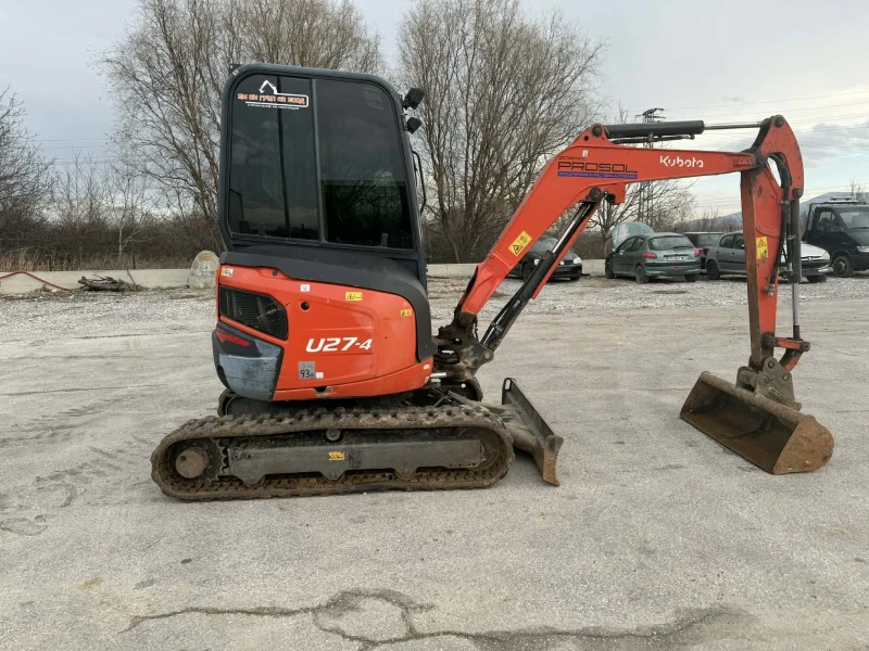Багер Kubota U27-4, снимка 3 - Индустриална техника - 53059686