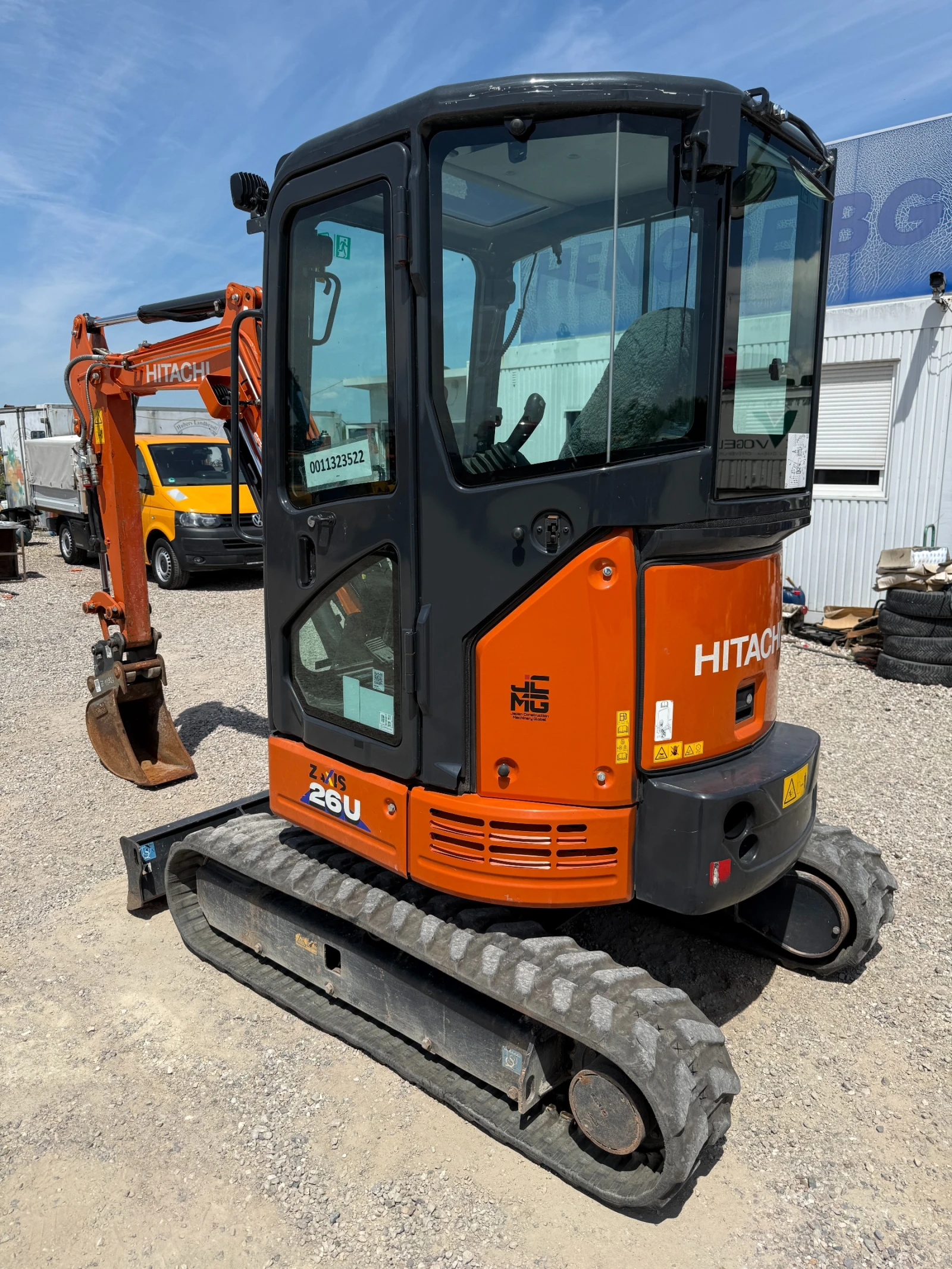 Багер Hitachi ZX 26U-6, снимка 6 - Индустриална техника - 54924821