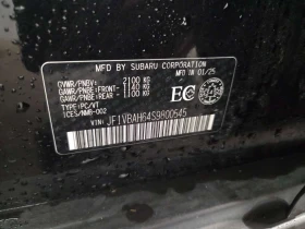 Subaru WRX SPORT  CARFAX, снимка 14
