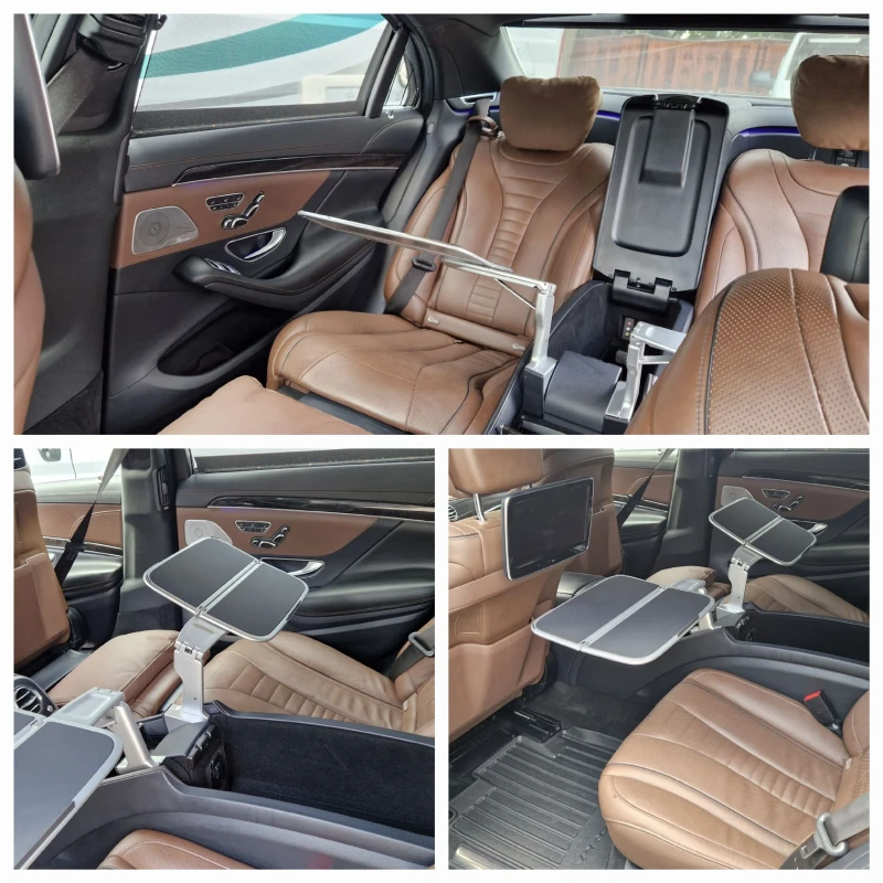 Mercedes-Benz S 350 4M LONG-BURMESTER-DISTRONIC-HEADUP-3TV-VAKUM-PANO-, снимка 17 - Автомобили и джипове - 47065248