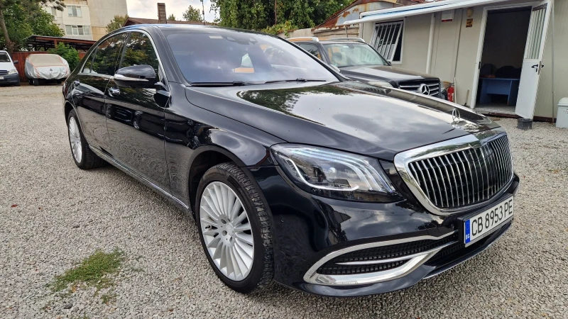 Mercedes-Benz S 350 4M LONG-BURMESTER-DISTRONIC-HEADUP-3TV-VAKUM-PANO-, снимка 3 - Автомобили и джипове - 47065248