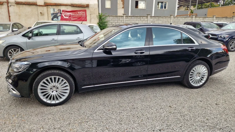 Mercedes-Benz S 350 4M LONG-BURMESTER-DISTRONIC-HEADUP-3TV-VAKUM-PANO-, снимка 7 - Автомобили и джипове - 47065248