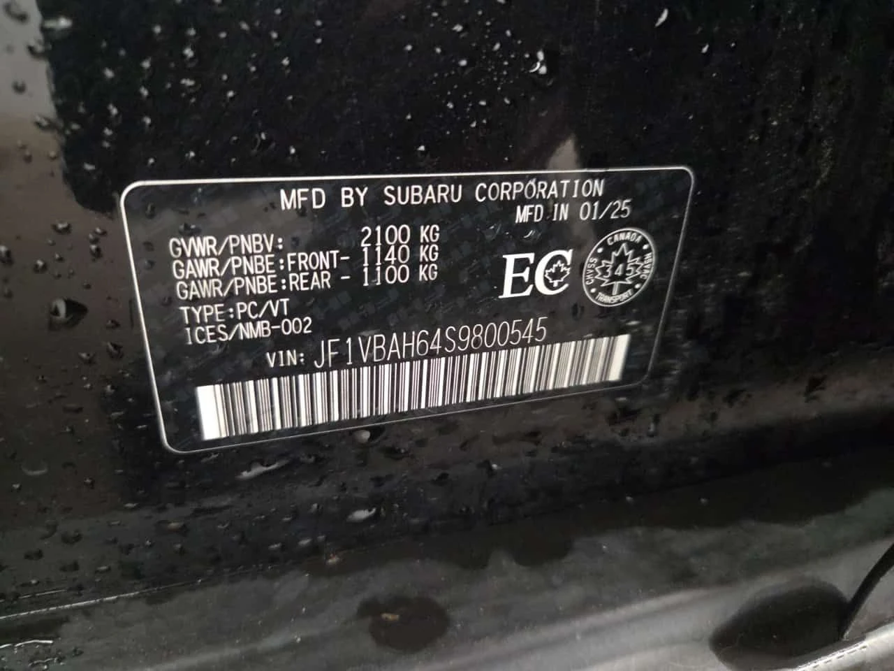 Subaru WRX SPORT  CARFAX, снимка 14 - Автомобили и джипове - 54625987