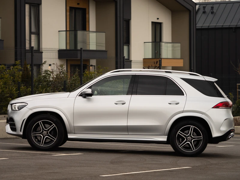 Mercedes-Benz GLE 400 d 2г.гар./AMG/4M/9G/Burm/360/Pano/Distronic, снимка 4 - Автомобили и джипове - 49589806