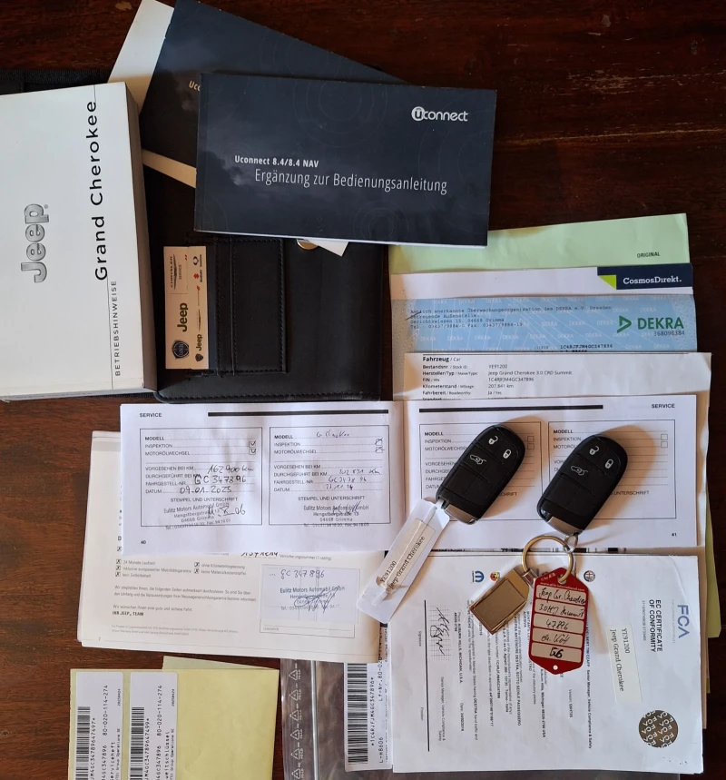 Jeep Grand cherokee  SUMMIT* FACELIFT* 3.0CRD ПЪЛНА СЕРВИЗНА ИСТОРИЯ, снимка 7 - Автомобили и джипове - 50703778