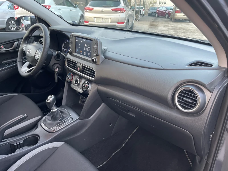 Hyundai Kona 1.6CRDI-LED-CARPLAY-КАМЕРА-ОБСЛУЖЕН, снимка 15 - Автомобили и джипове - 52635077