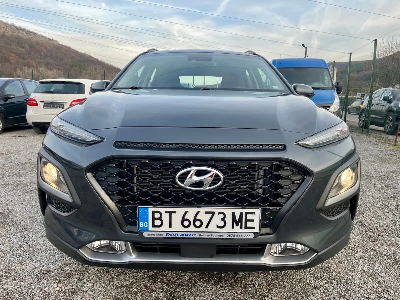 Hyundai Kona 1.6CRDI-LED-CARPLAY-КАМЕРА-ОБСЛУЖЕН, снимка 2 - Автомобили и джипове - 52635077