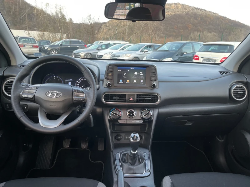 Hyundai Kona 1.6CRDI-LED-CARPLAY-КАМЕРА-ОБСЛУЖЕН, снимка 12 - Автомобили и джипове - 52635077