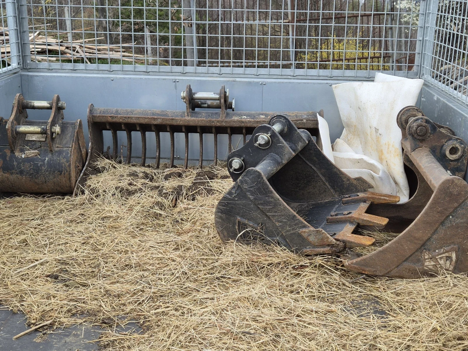 Багер Bobcat E10Z и Ремрке Williams, снимка 9 - Индустриална техника - 54189975