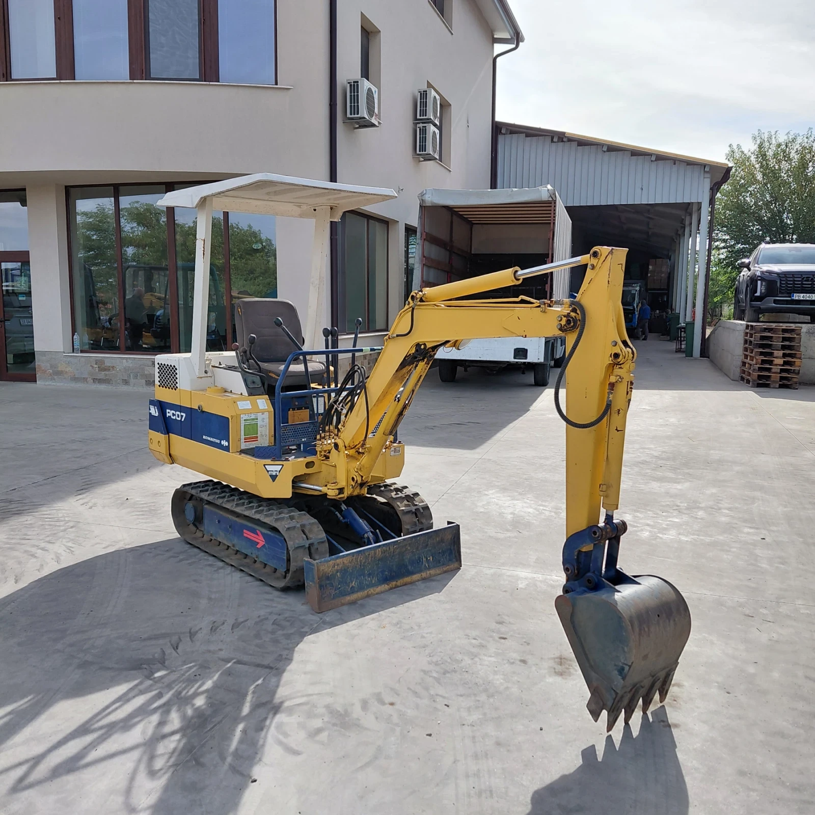 Багер Komatsu PC07-1 * ПРОМОЦИЯ * , снимка 7 - Индустриална техника - 54347480
