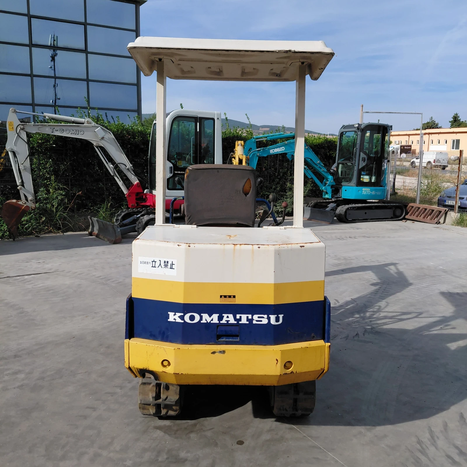 Багер Komatsu PC07-1 * ПРОМОЦИЯ * , снимка 4 - Индустриална техника - 54347480