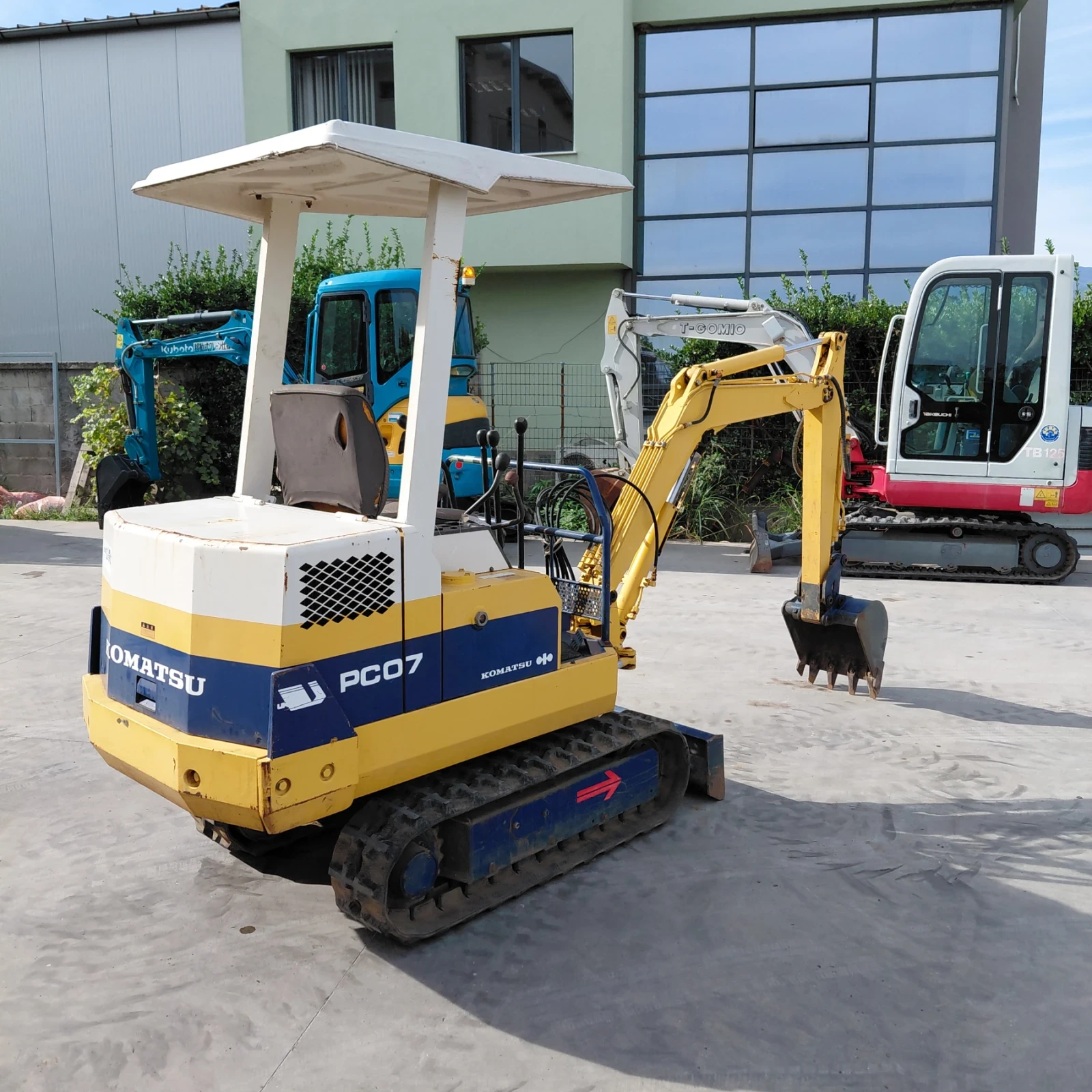 Багер Komatsu PC07-1 * ПРОМОЦИЯ * , снимка 5 - Индустриална техника - 54347480