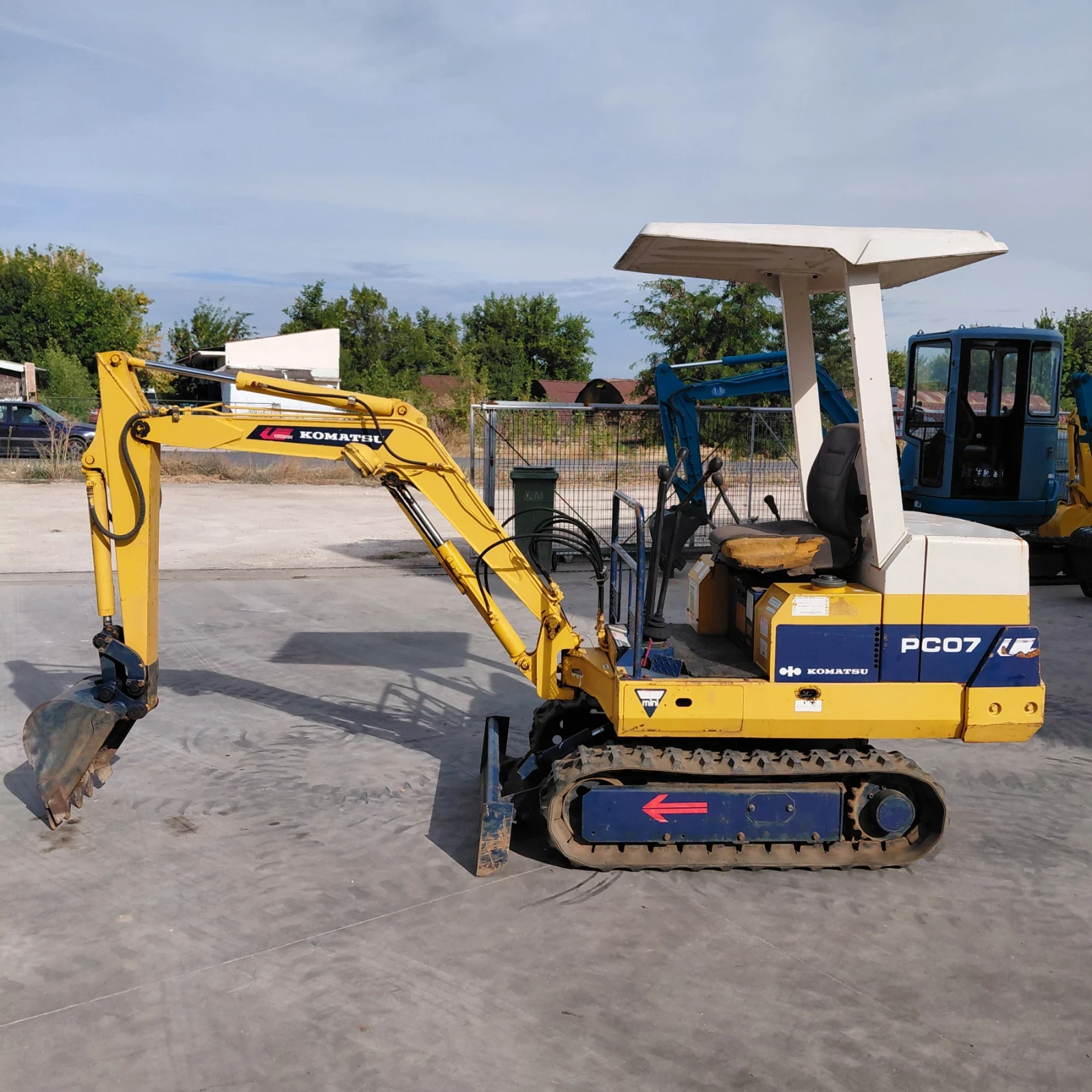 Багер Komatsu PC07-1 * ПРОМОЦИЯ * , снимка 2 - Индустриална техника - 54347480