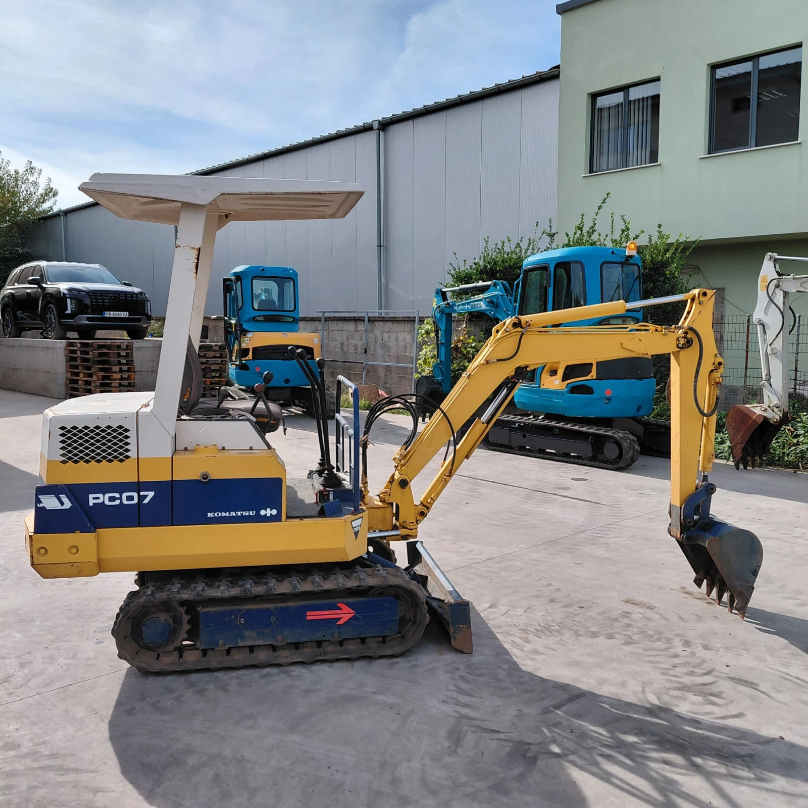 Багер Komatsu PC07-1 * ПРОМОЦИЯ * , снимка 6 - Индустриална техника - 54347480