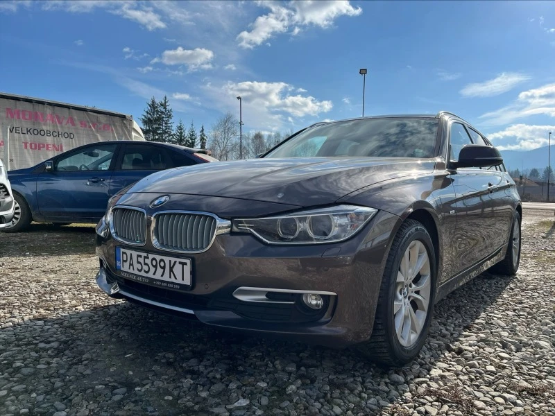 BMW 320 320D/184/КОЖА-АВТОМАТ, снимка 1 - Автомобили и джипове - 44429598