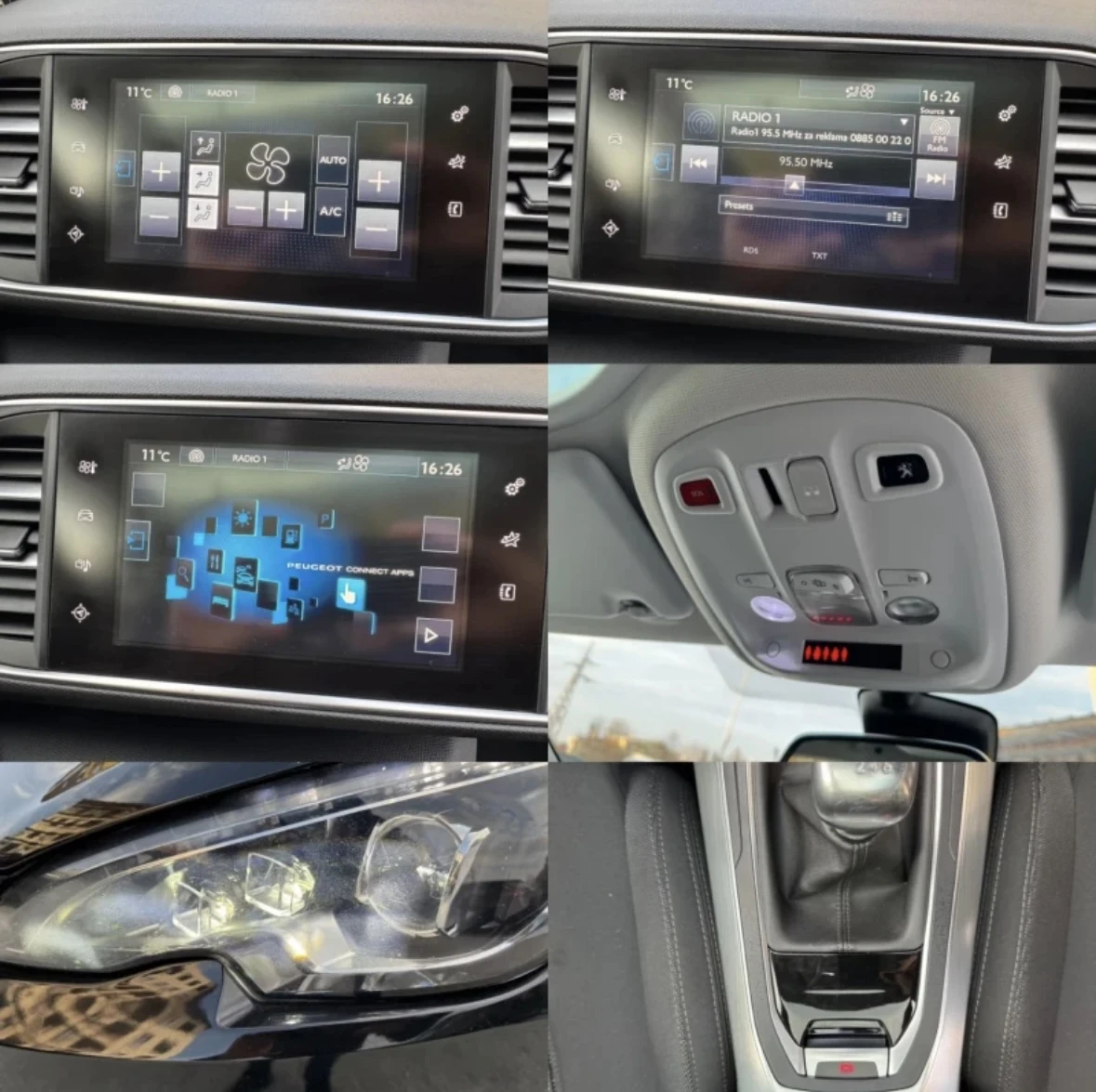 Peugeot 308 Face Lift* Full LED* Allure* EURO 6*  | Mobile.bg   11