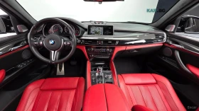 BMW X6 M* КОЖА* ПОДГРЕВ* ОБДУХВАНЕ* HEADUP* 360* LANE ASS, снимка 7