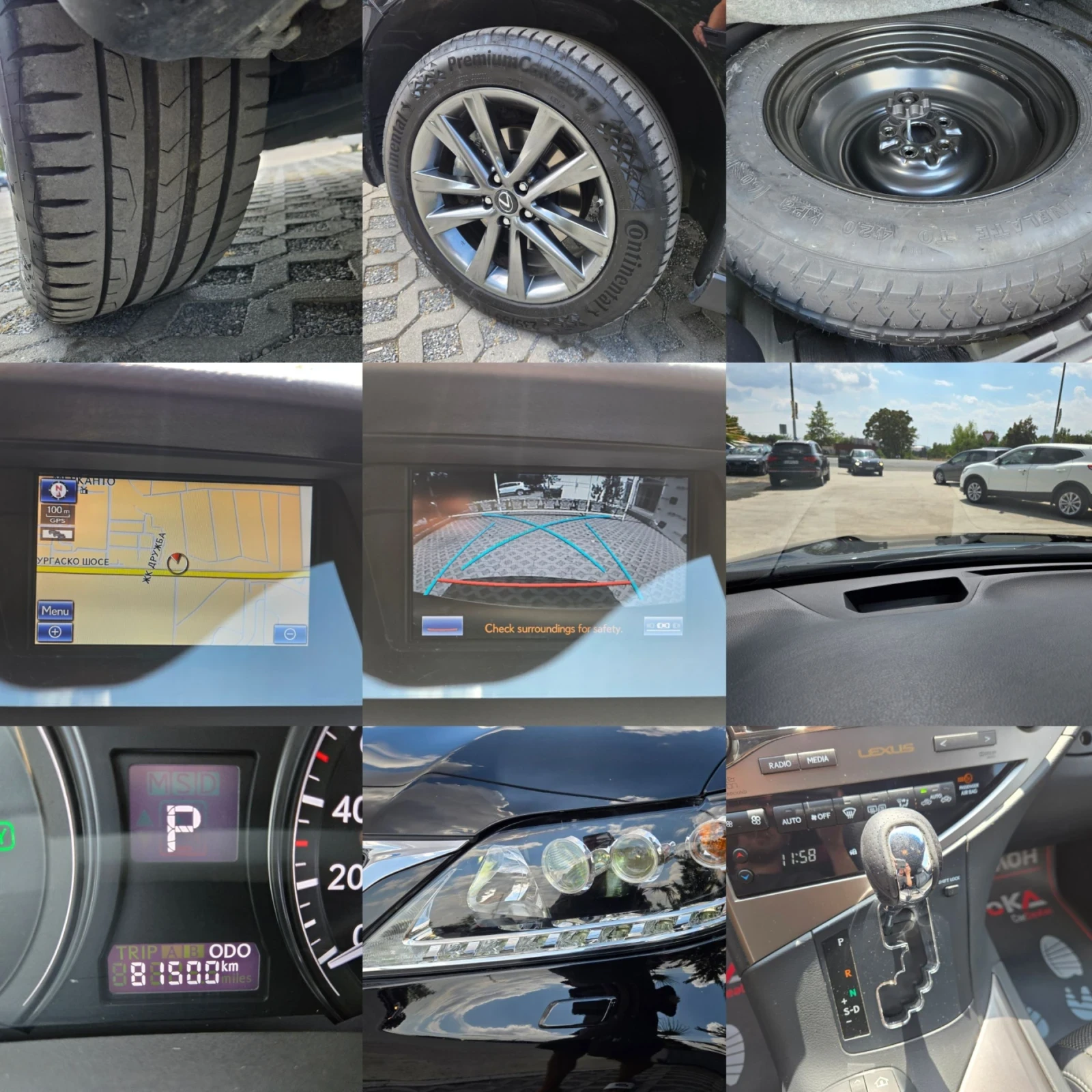 Lexus RX 450h 3.5i-299кс= F-Sport= 81.000km= HUD= NAVI= CAM, снимка 17 - Автомобили и джипове - 55849725